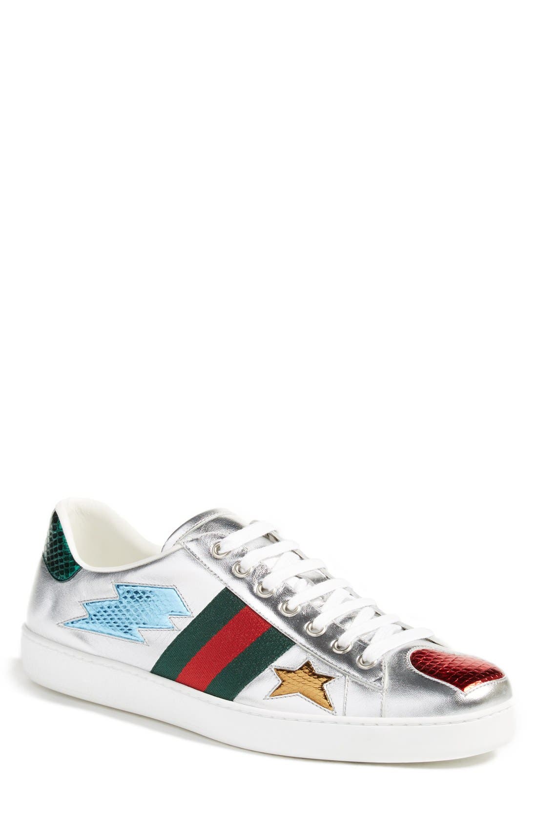 gucci lightning bolt sneakers