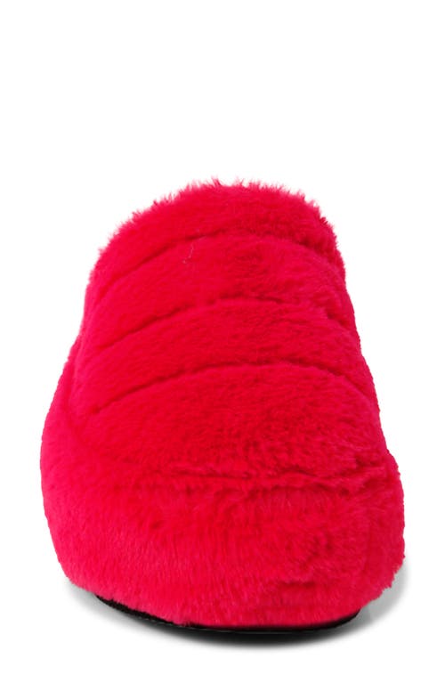 Free People Women's It's A Vibe Platform Slippers In Hollywood Pink In Dragon Fruit