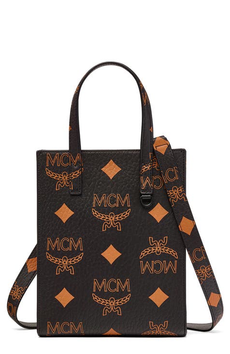 MCM Small Visetos Convertible Coated Canvas Shoulder Bag Brown, $595, Nordstrom
