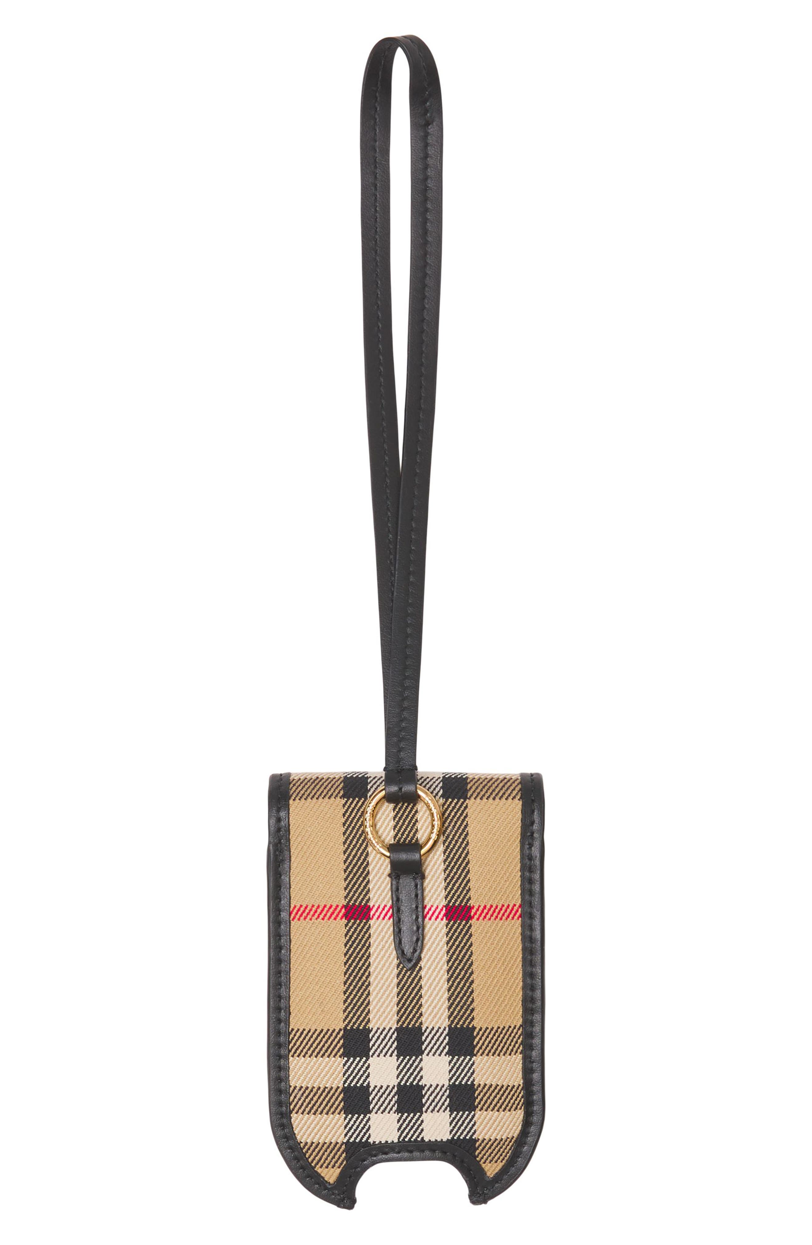 burberry phone pouch