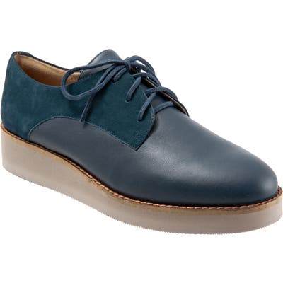 Softwalk Willis Derby- Blue