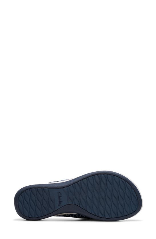 Shop Clarks ® Arla Glison Flip Flop Sandal In Indigo Print