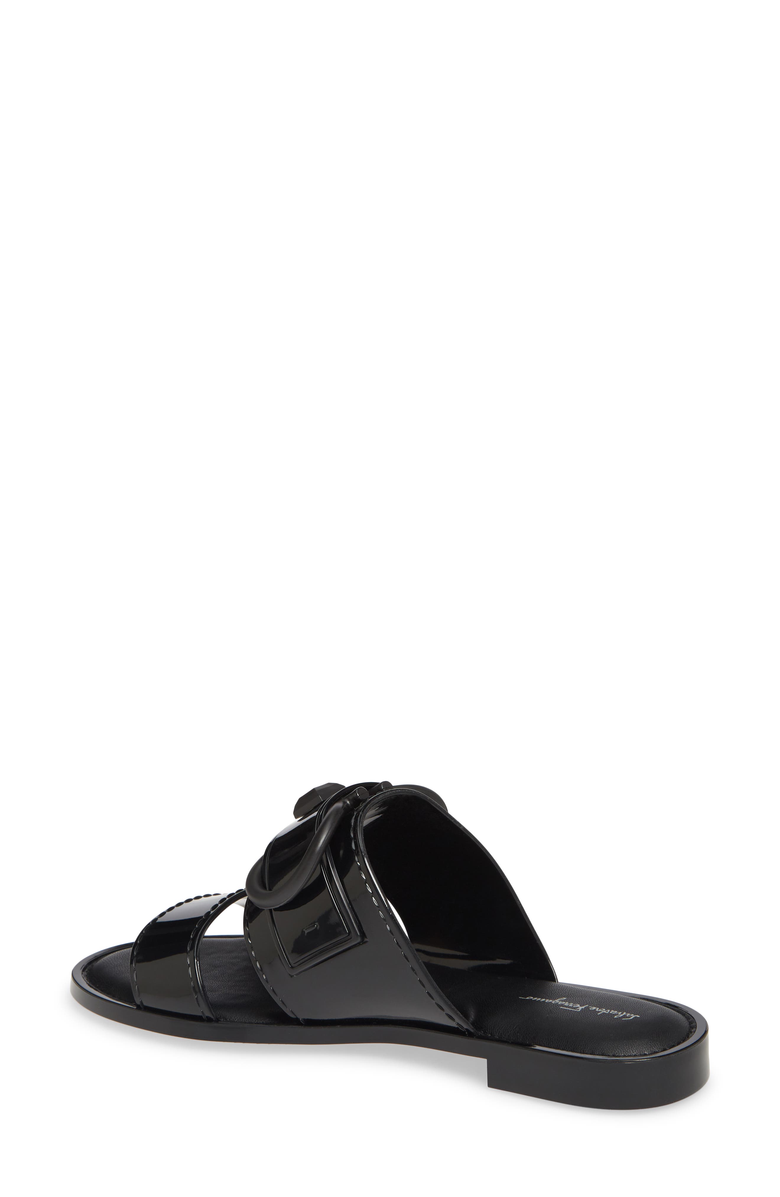 salvatore ferragamo women's taryn slide sandals