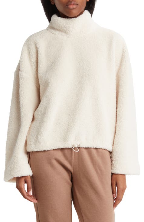 Evie Faux Shearling Pullover