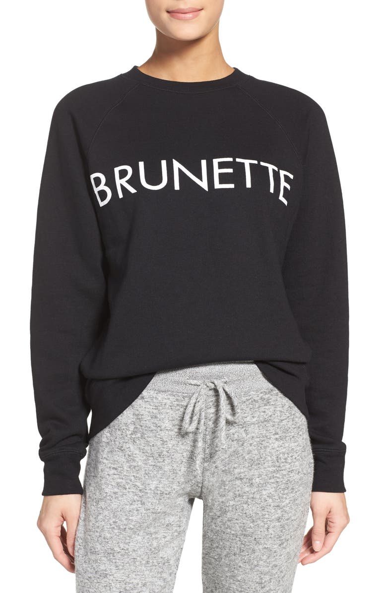 BRUNETTE the Label Brunette Crewneck Sweatshirt | Nordstrom