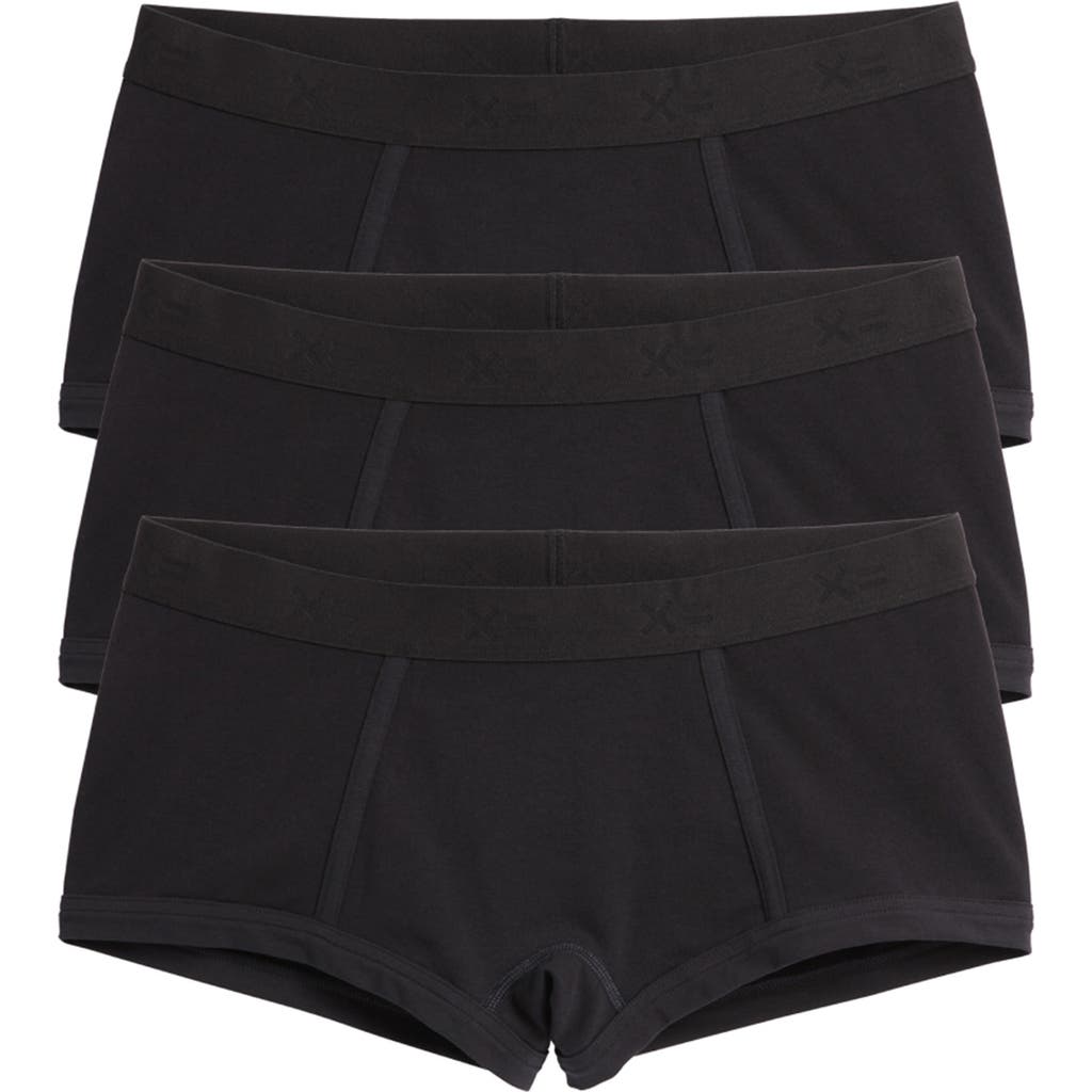 Tomboyx 3-pack Boyshorts In Black