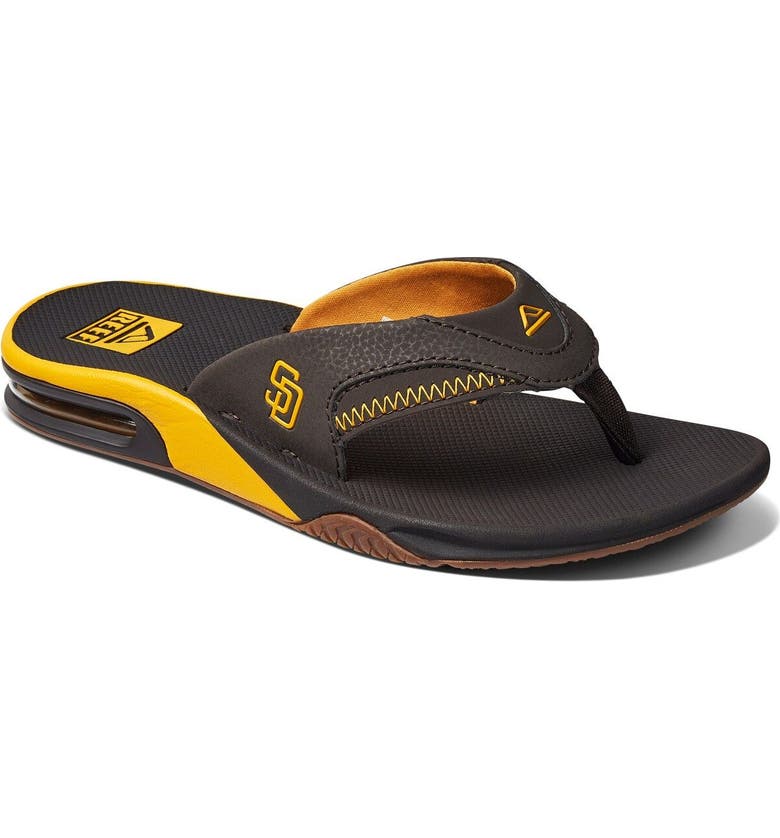Reef Women's REEF San Diego Padres Fanning Bottle Opener Sandals Nordstrom Reef Women's REEF San Diego Padres Fanning Bottle Opener Sandals Nordstrom