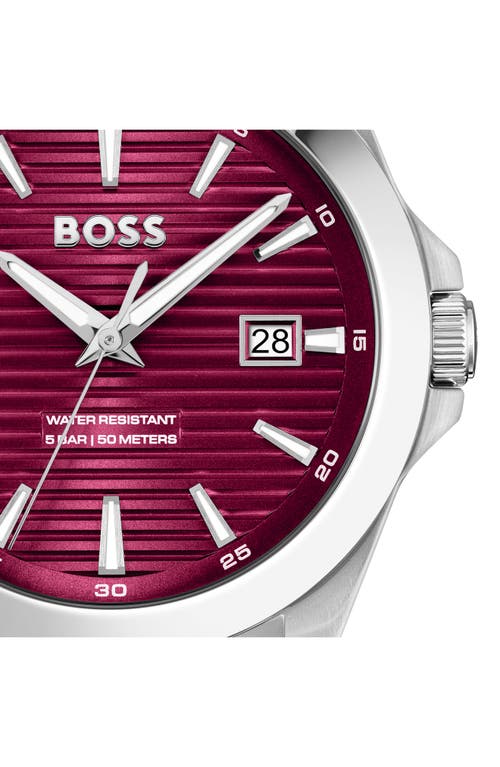 HUGO BOSS BOSS STRIKE BRACELET WATCH, 41MM 