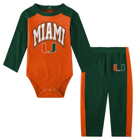 Miami Marlins Infant Ground Out Baller Raglan T-Shirt and Shorts Set -  Blue/Heather Gray