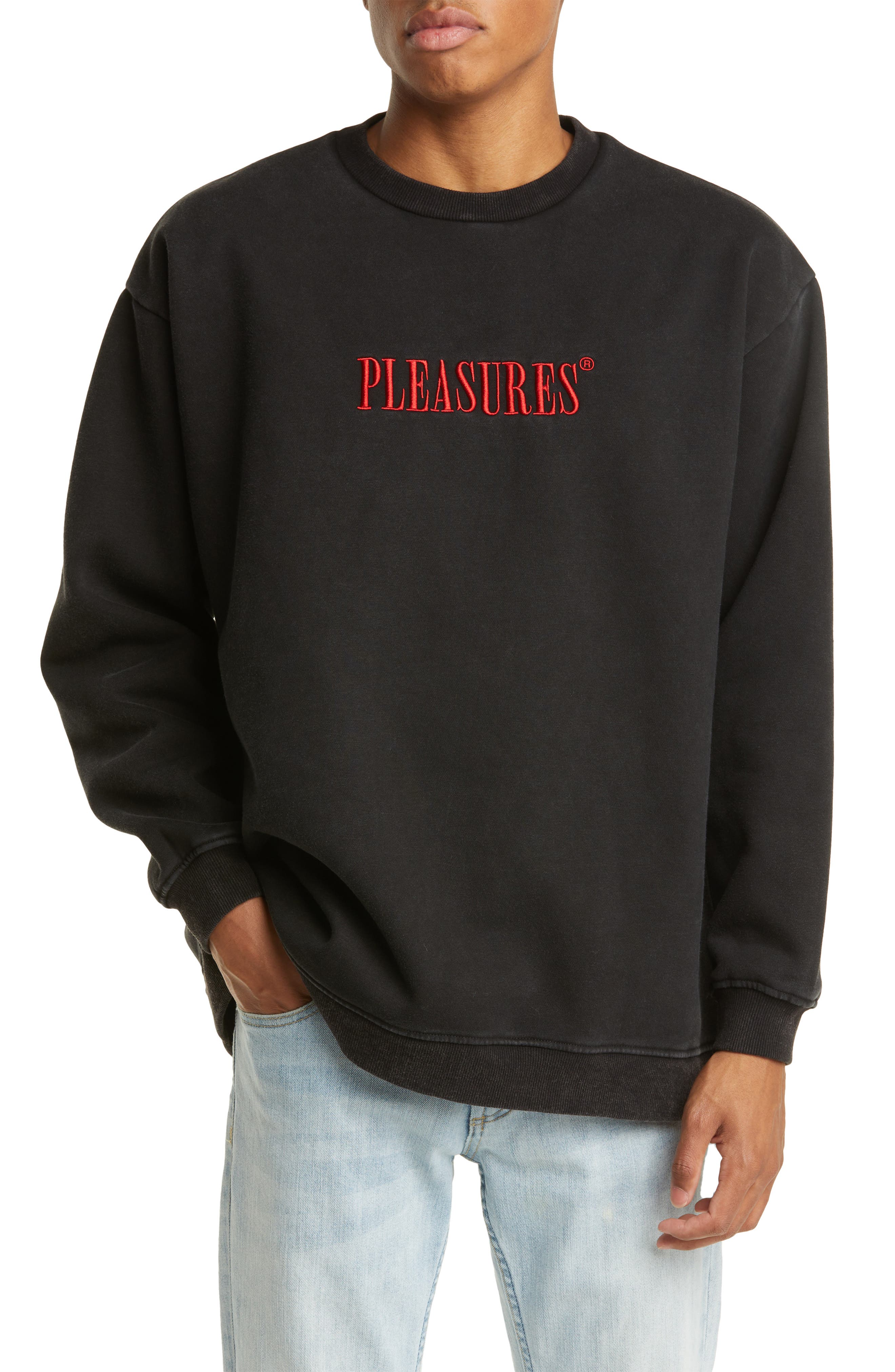 embroidered sweatshirt | Nordstrom