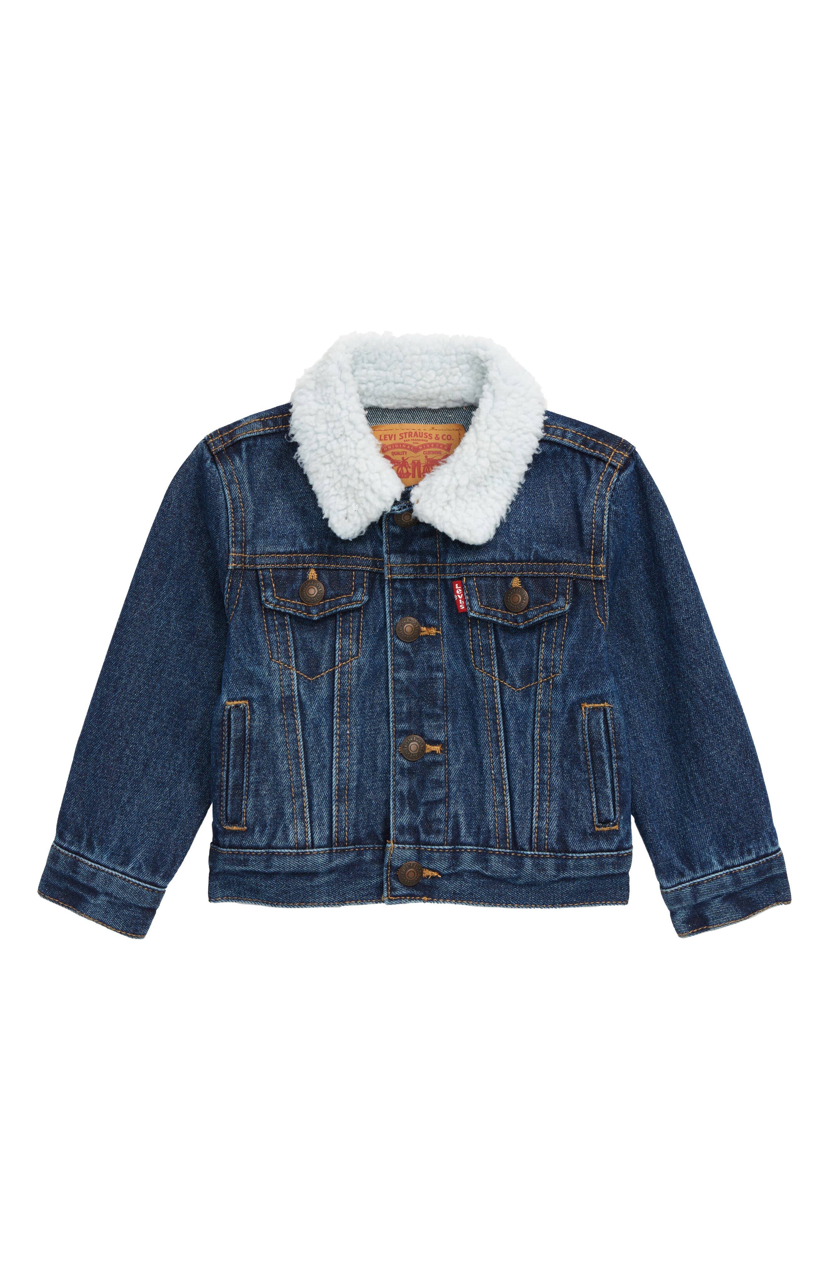 baby levi denim jacket