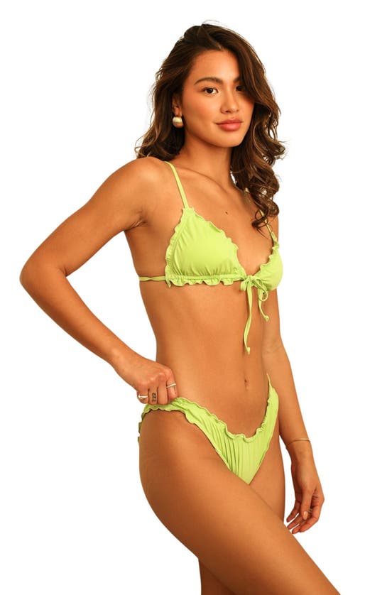 Shop Dippin Daisys Bardot Bottom In Green Tea