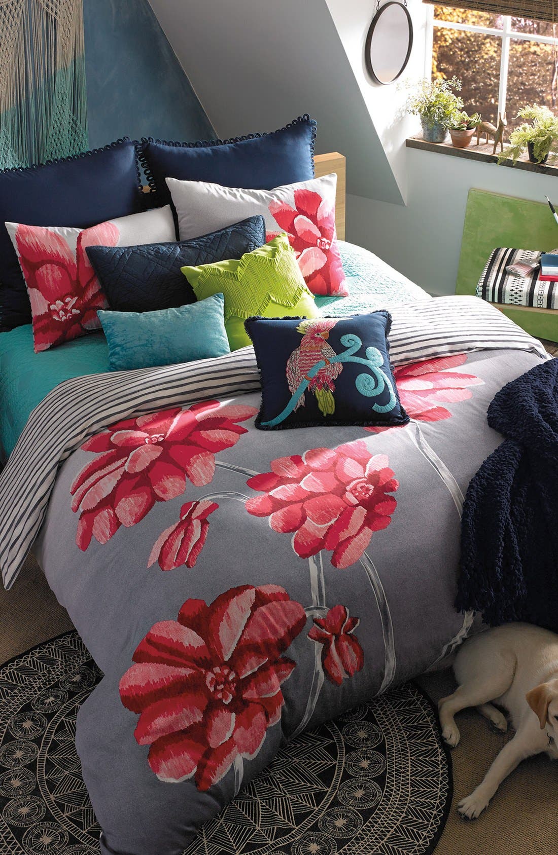 Blissliving Home Frida Reversible Duvet Cover & Sham Set Nordstrom