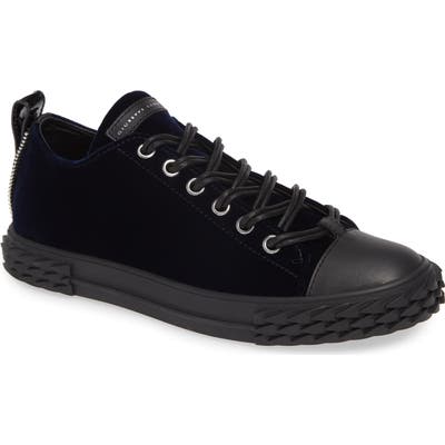 Giuseppe Zanotti Double Lace Sneaker, Blue