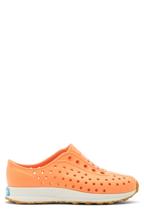 Native Shoes Robbie Sugarlite Slip-on Shoe In Papaya Orange/shell White