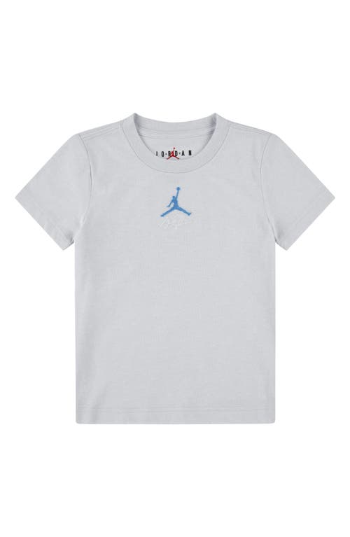 Jordan Kids' 1985 Champions Embroidered Graphic T-Shirt Pure Platinum Heather at