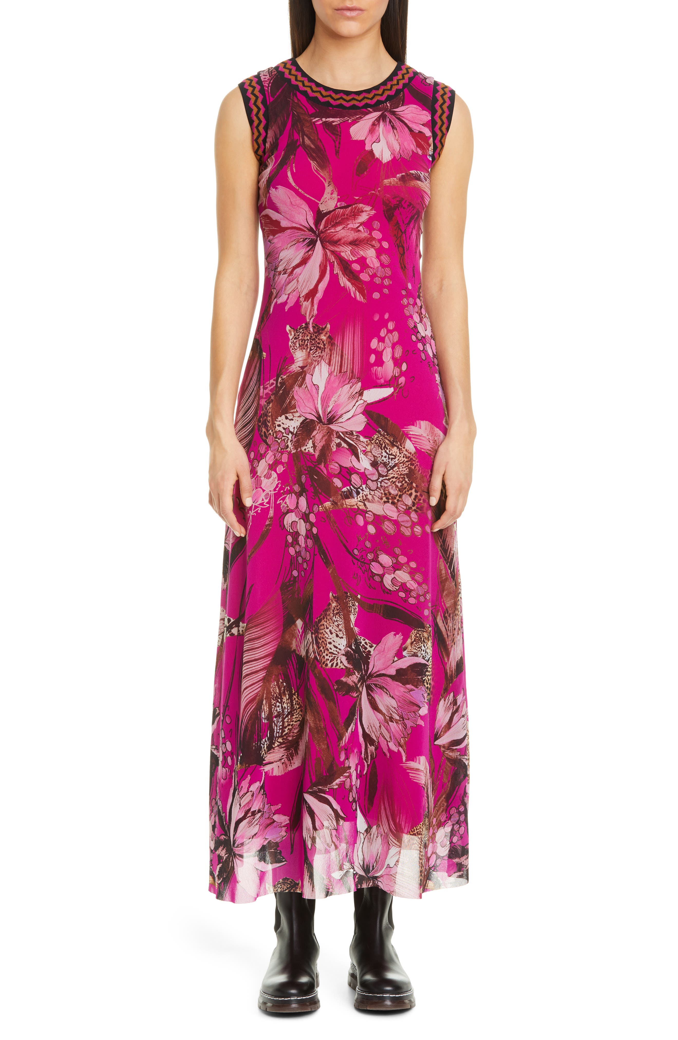 fuzzi maxi dress