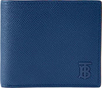 Burberry TB bi-fold wallet, Blue