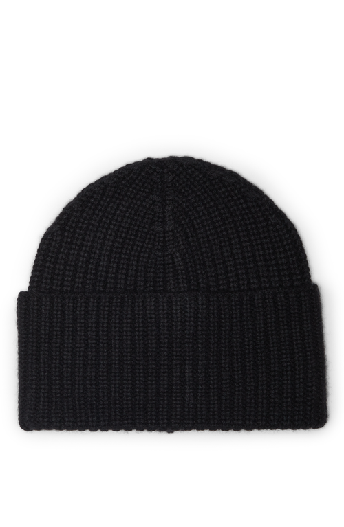 Shop Brunello Cucinelli Cashmere English Rib Beanie In Black