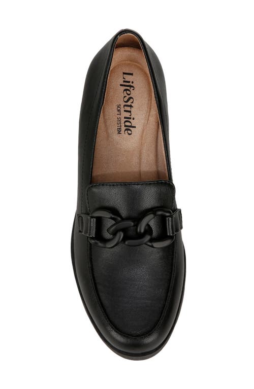 Shop Lifestride London 2 Chain Loafer In Black