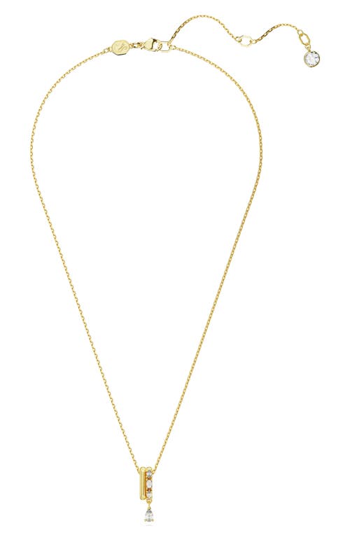 Swarovski Dextera Crystal Pendant Necklace in Gold at Nordstrom