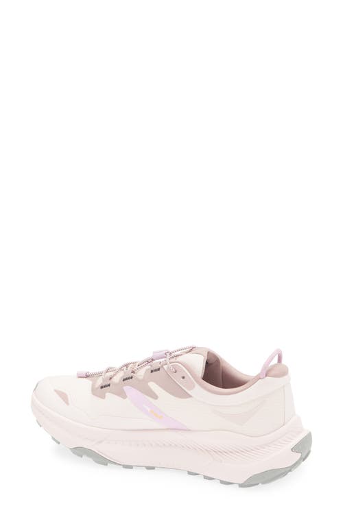 Hoka Transport Gore-tex® Waterproof Running Shoe In Cosmic Pearl/cosmic Pearl