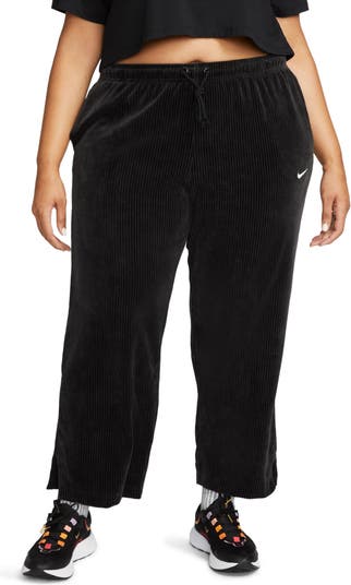 Trousers Nike Velour Wide-Leg Pants DQ5921-010