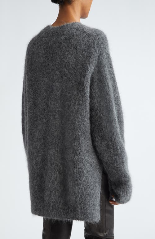 LOULOU STUDIO LOULOU DE SAISON GOTO OVERSIZE ALPACA BLEND V-NECK SWEATER