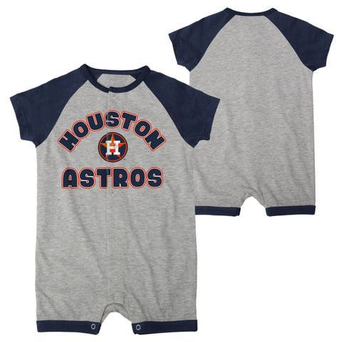 Newborn & Infant Houston Astros White Replica Romper