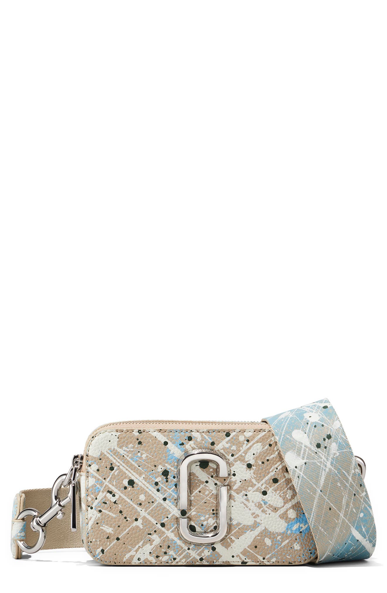 Marc Jacobs The Snapshot Crossbody Bag in Brown Rice Multi at Nordstrom