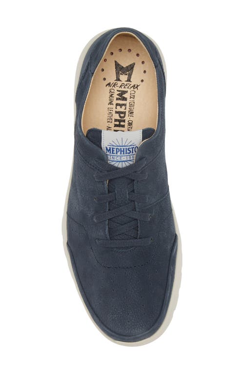 Mephisto Waren Sneaker In Jeans Blue