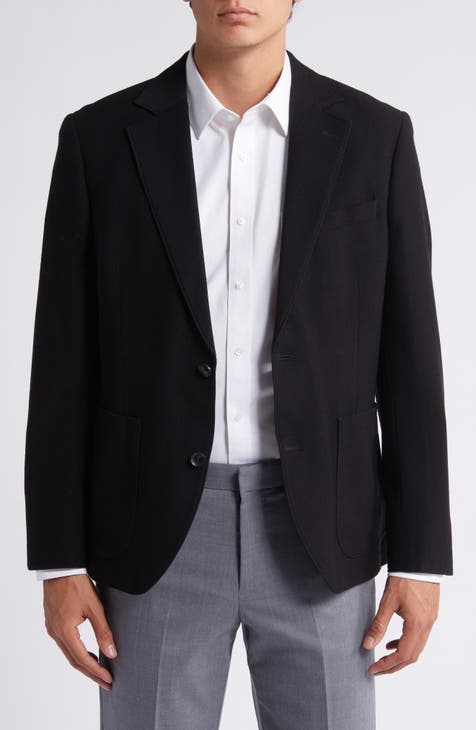 Big and tall black blazer hotsell