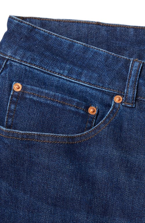 Fair Harbor Driftwood Straight Leg Jeans In Deep Sea Wash