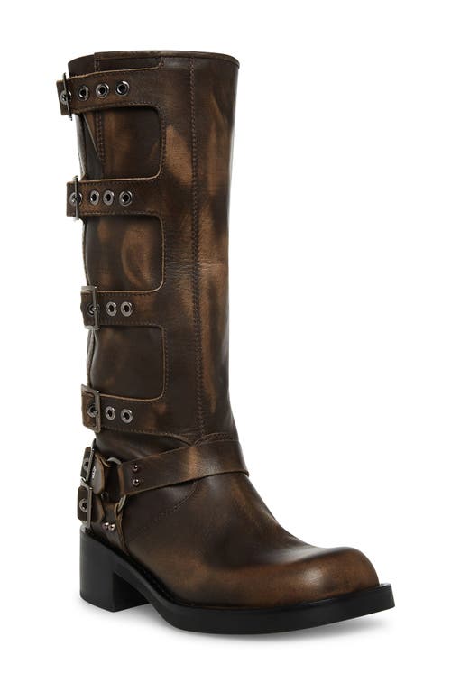 Steve Madden Rocky Boot in Brn Distre 