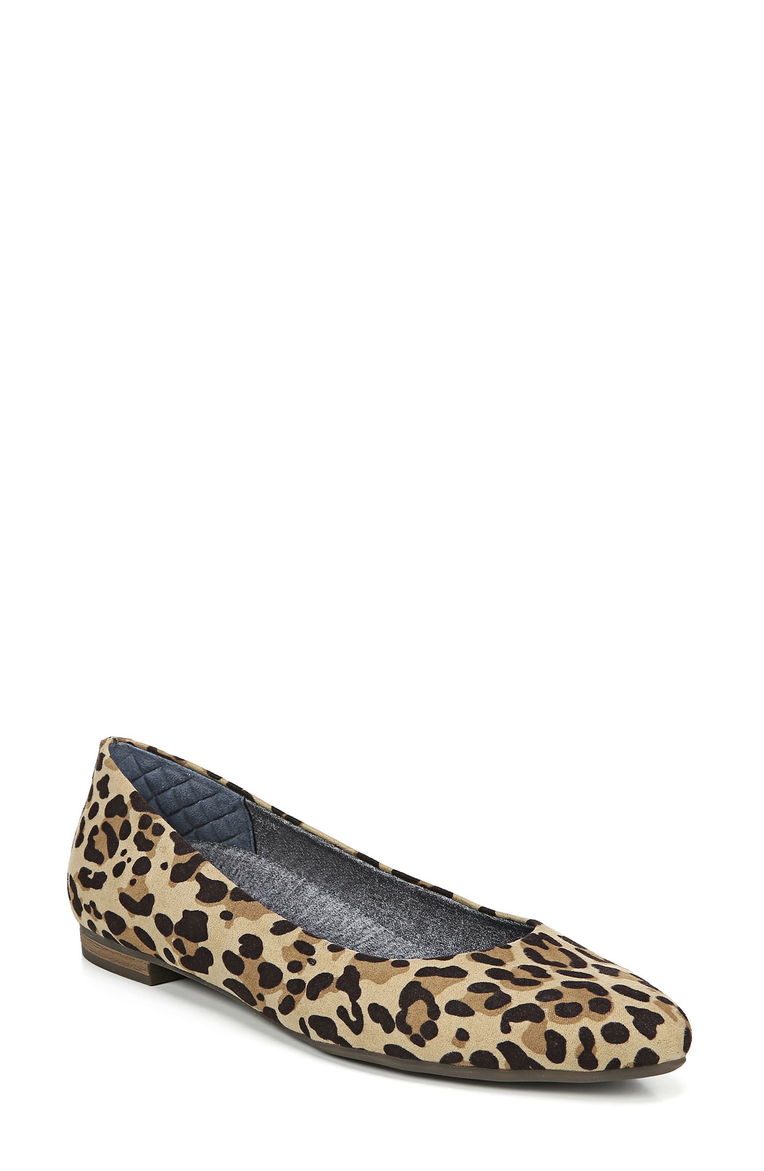 dr scholl's leopard flats