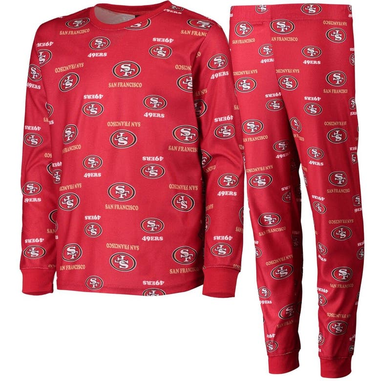 Outerstuff Youth Boys Scarlet San Francisco 49Ers All Over Print