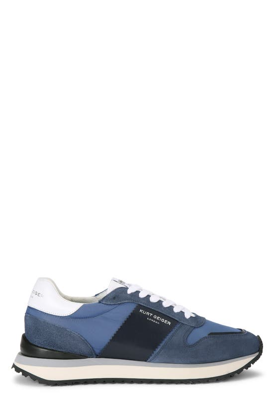 Shop Kurt Geiger Diego Sneaker In Blue