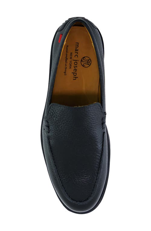 Shop Marc Joseph New York Brook Street Loafer In Black Grainy