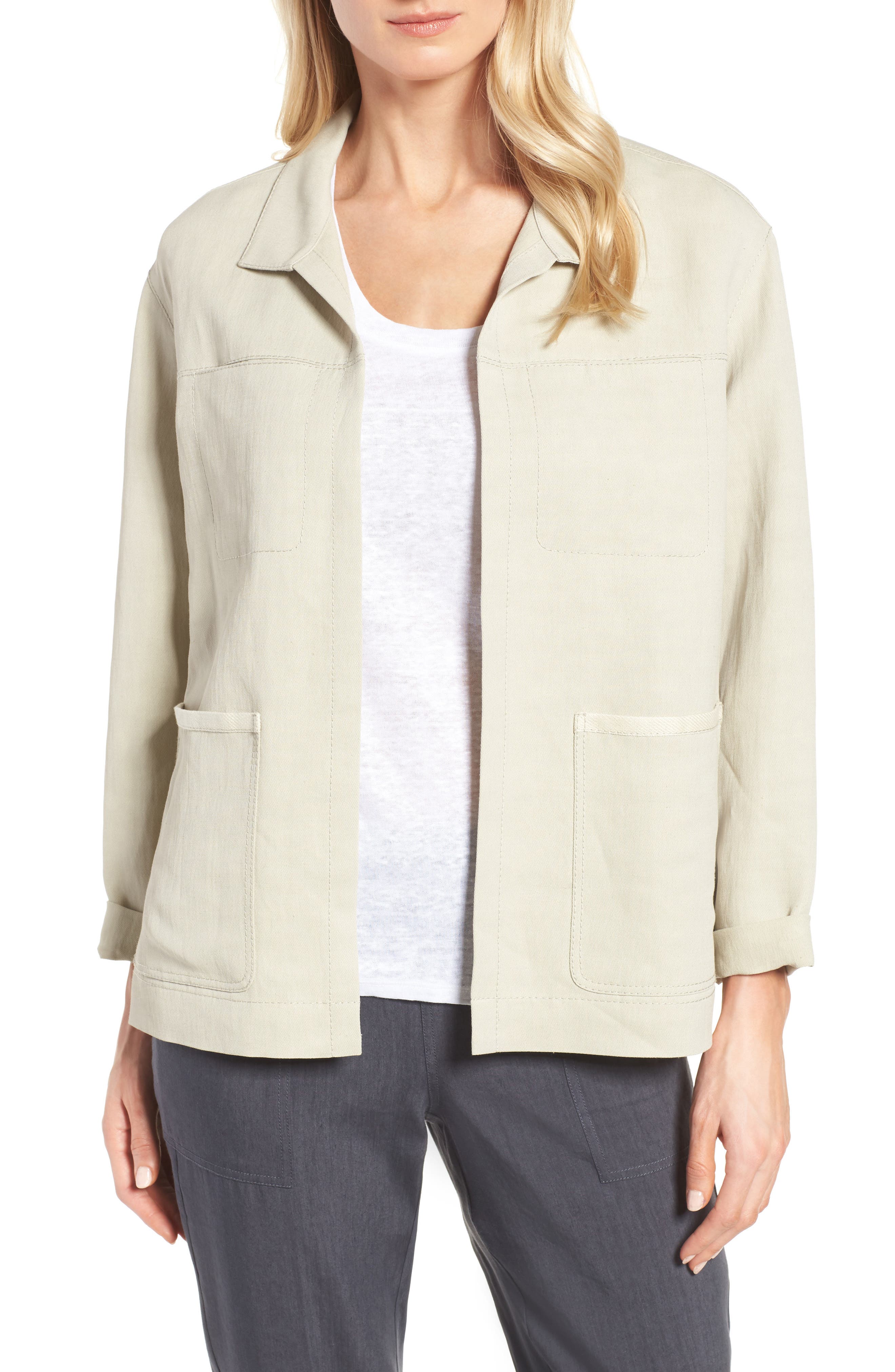 Nordstrom Collection Linen Blend Jacket Nordstrom