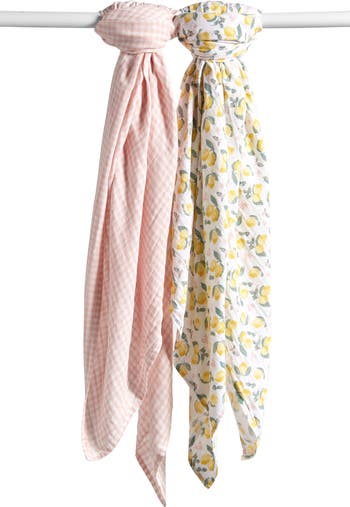 Nordstrom 2 Pack Assorted Muslin Swaddles Nordstrom