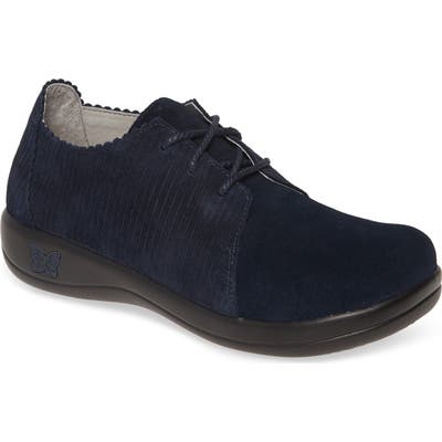 Alegria Pyper Corduroy Derby,7.5- Blue