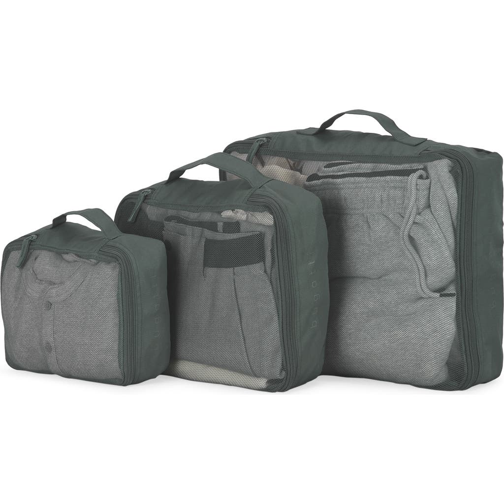 Bugatti Packing Cubes 3-piece Set In Pewtergreen