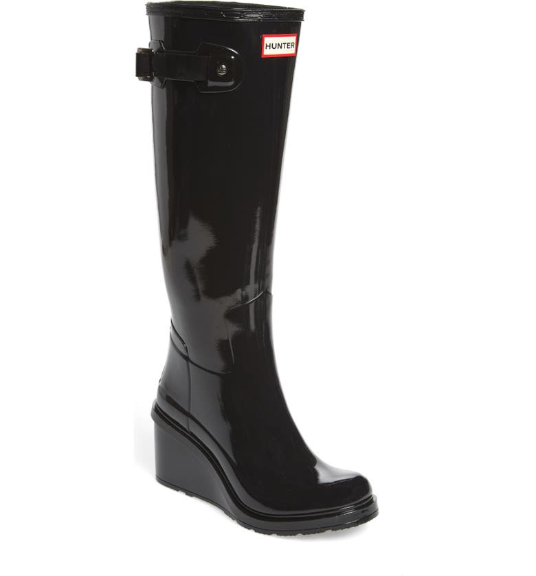 Hunter Original Refined Wedge Rain Boot (Women) | Nordstrom