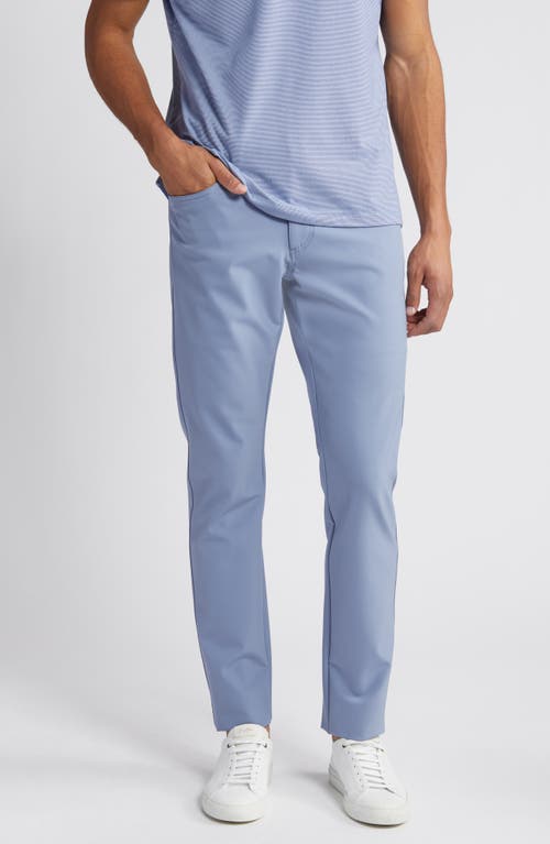 Five-Pocket High Performance Pants in Blue