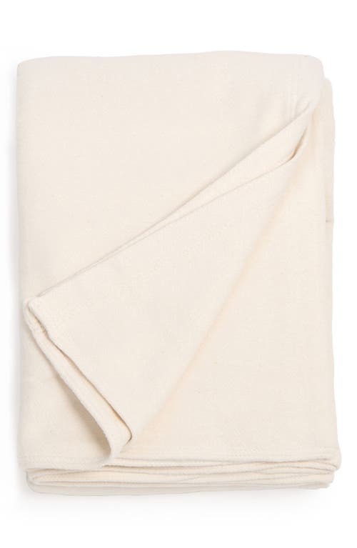 Pom Pom At Home Billie Blanket In Ivory