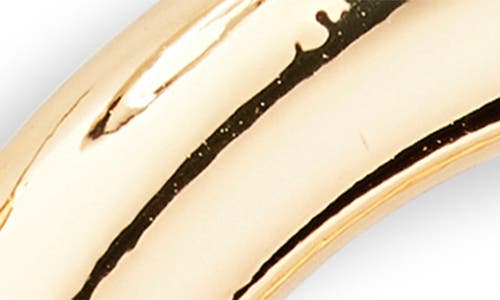 Open Edit Set Of 6 Hoop Earrings & Ear Cuffs In Goldhodium