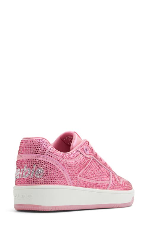 Shop Aldo X Barbie City Sneaker In Smooth Fuchsia