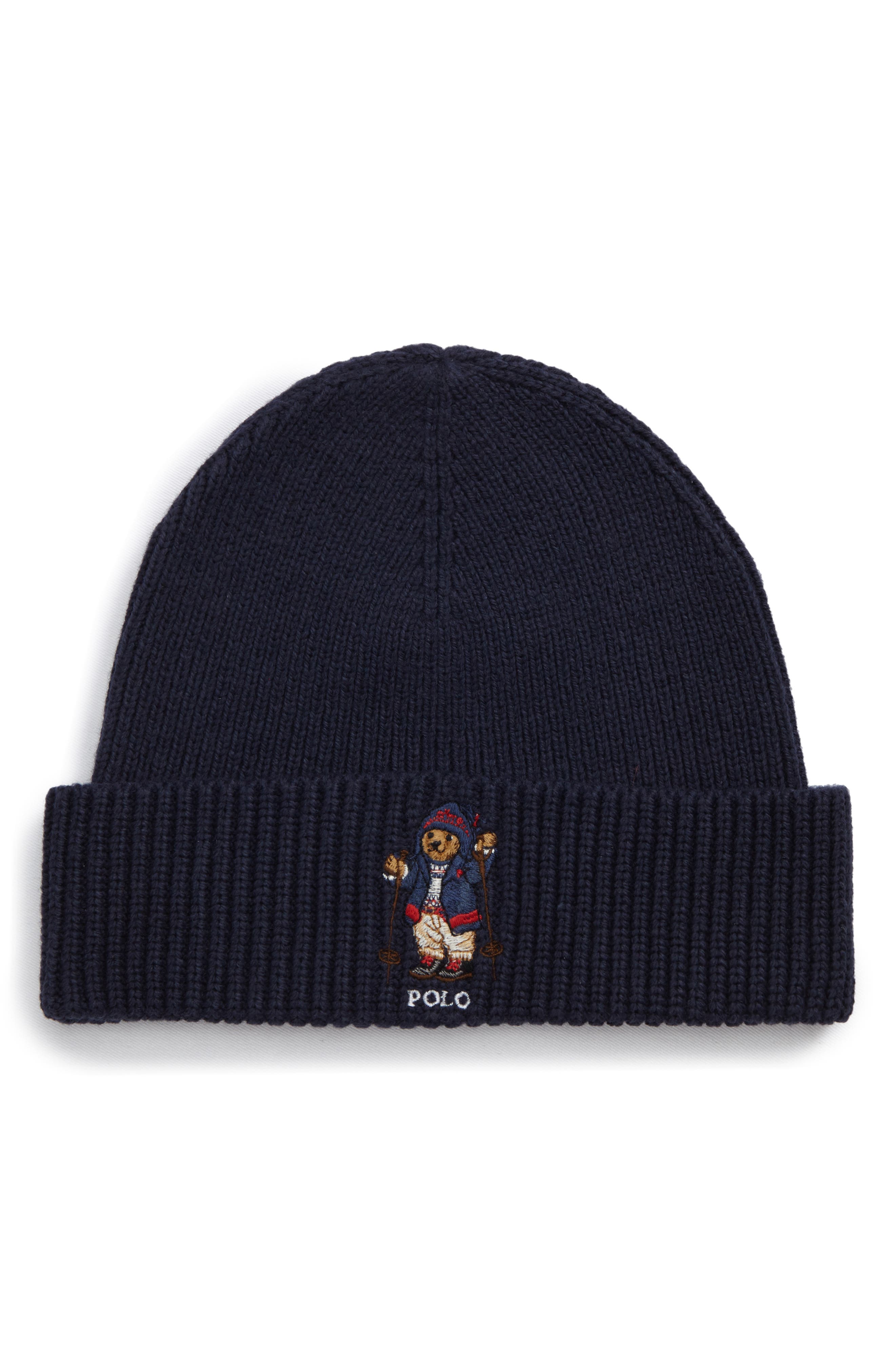 polo ski bear hat