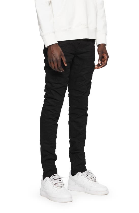 Shop Purple Brand Stretch Skinny Jeans In Black Raw222