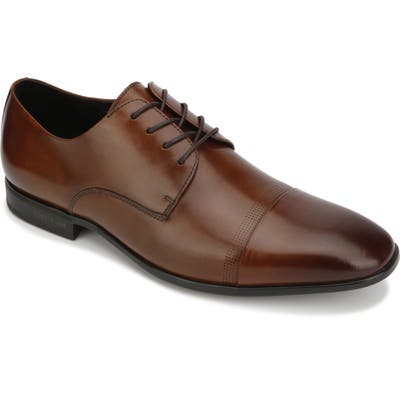 Kenneth Cole New York Regal Cap Toe Derby- Brown